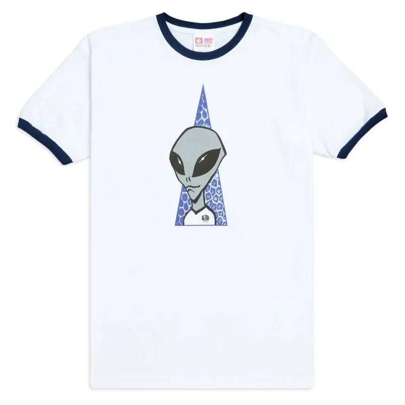 Alien Workshop Visitor Ringer T-Shirt - Natural/Navy made by CCS