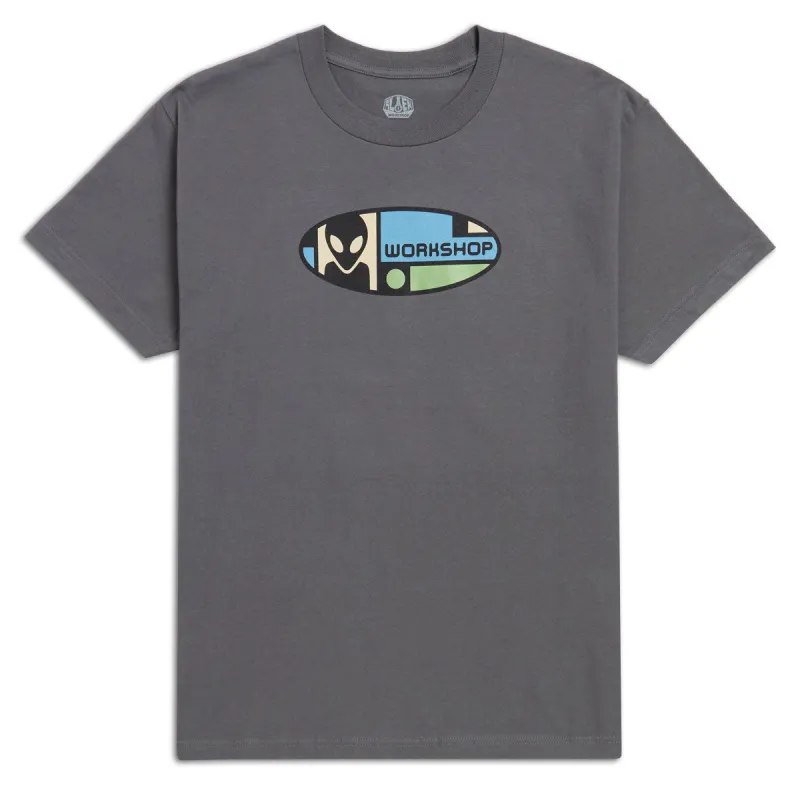 Alien Workshop Alien Oval T-Shirt - Smoke Grey made by CCS