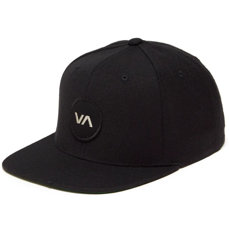 RVCA VA Patch Snapback Hat - Black made by RVCA