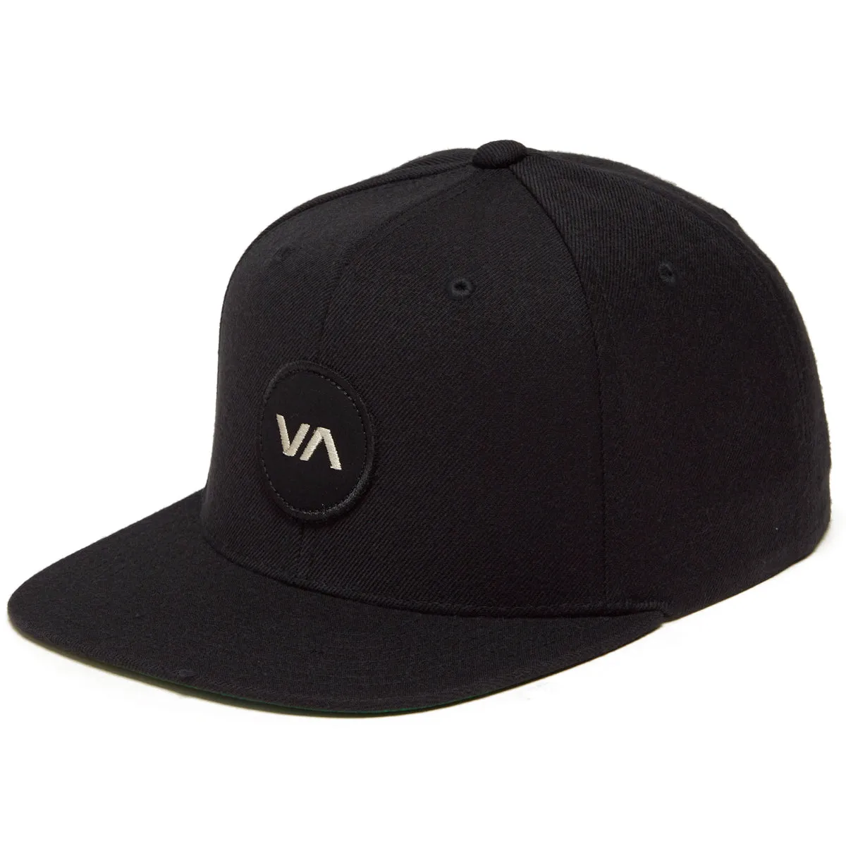 RVCA VA Patch Snapback Hat - Black sold by CCS