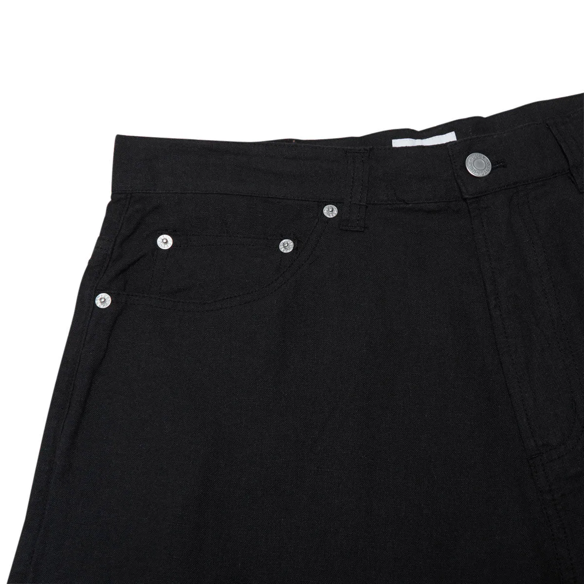 Obey Baggy Linen Devin Shorts - Black sold by CCS product image thumbnail 3