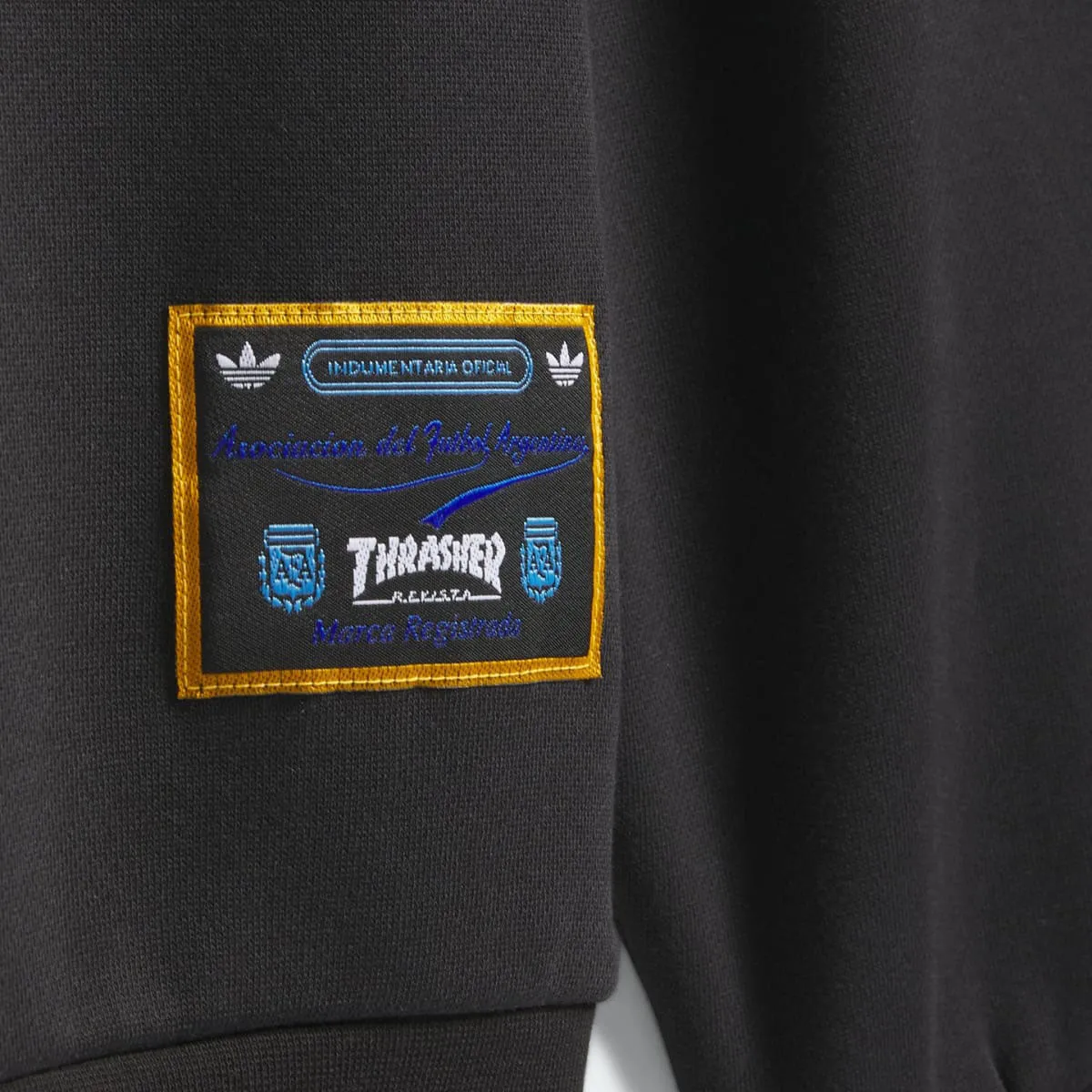 Adidas x Thrasher x AFA Crew Sweatshirt - Black sold by CCS product image thumbnail 3