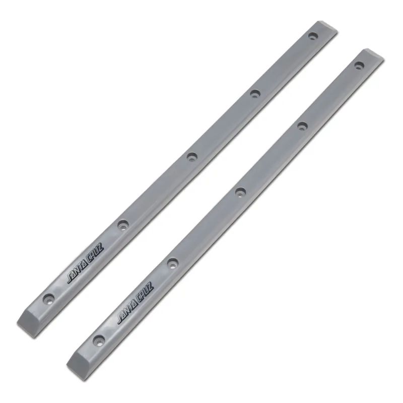 Santa Cruz Slimline Rails - Silver made by Santa Cruz Skateboards