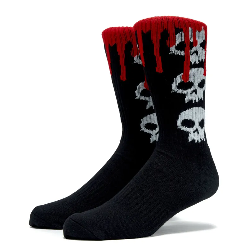 Zero 3 Skull Socks - Glow In The Dark made by CCS