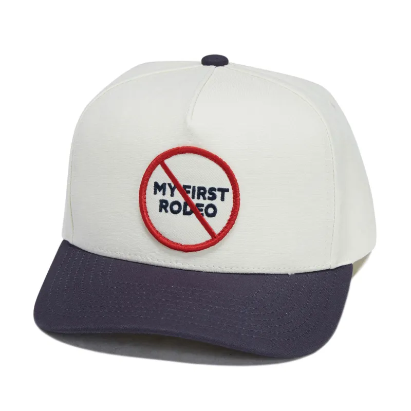 Brixton First Rodeo Snapback Hat - Whitecap/Navy made by Brixton