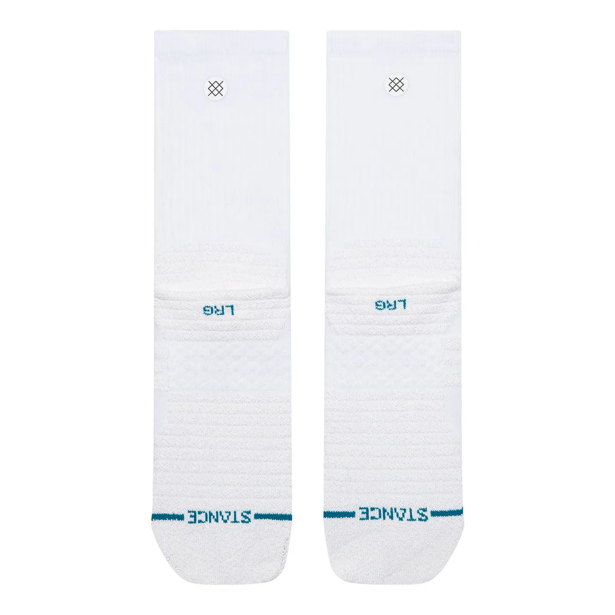 Stance Static Gripper Crew Socks - White sold by CCS product image thumbnail 3