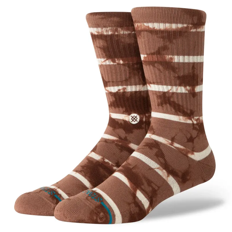 Stance Mojo Crew Socks - Brown made by Stance