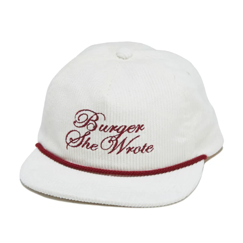Brixton Burger She Wrote Snapback Hat - Natural made by Brixton