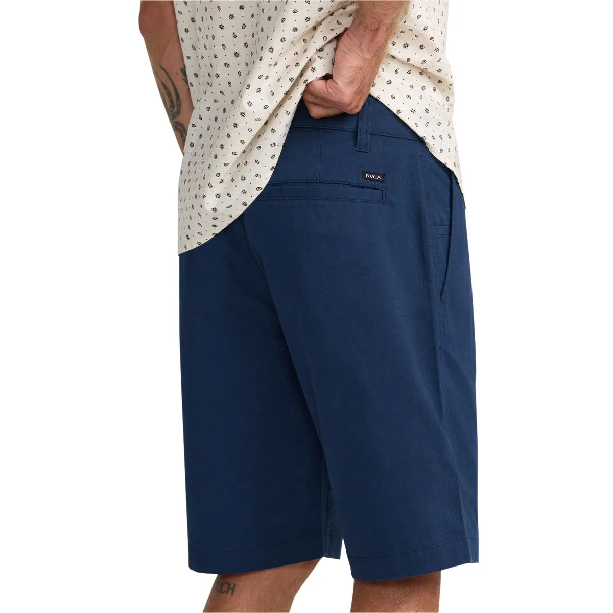 RVCA Weekend Stretch 2 Shorts - Navy Marine sold by CCS product image thumbnail 4