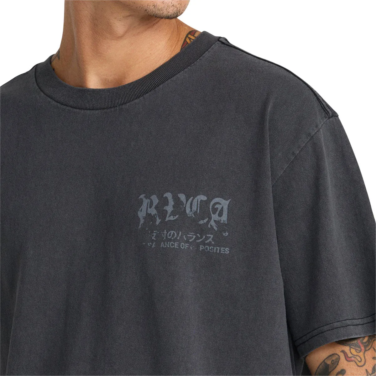 RVCA Big Press T-Shirt - Black sold by CCS product image thumbnail 5