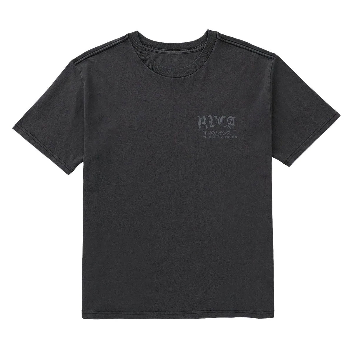 RVCA Big Press T-Shirt - Black sold by CCS