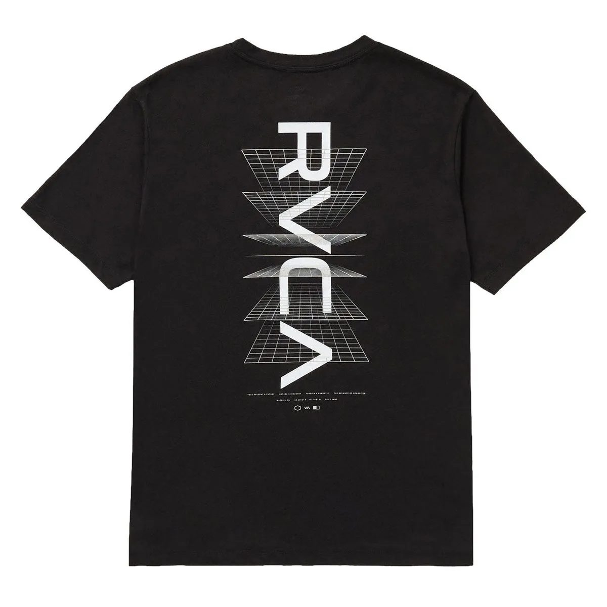 RVCA Inter RVCA T-Shirt - Black sold by CCS product image thumbnail 2