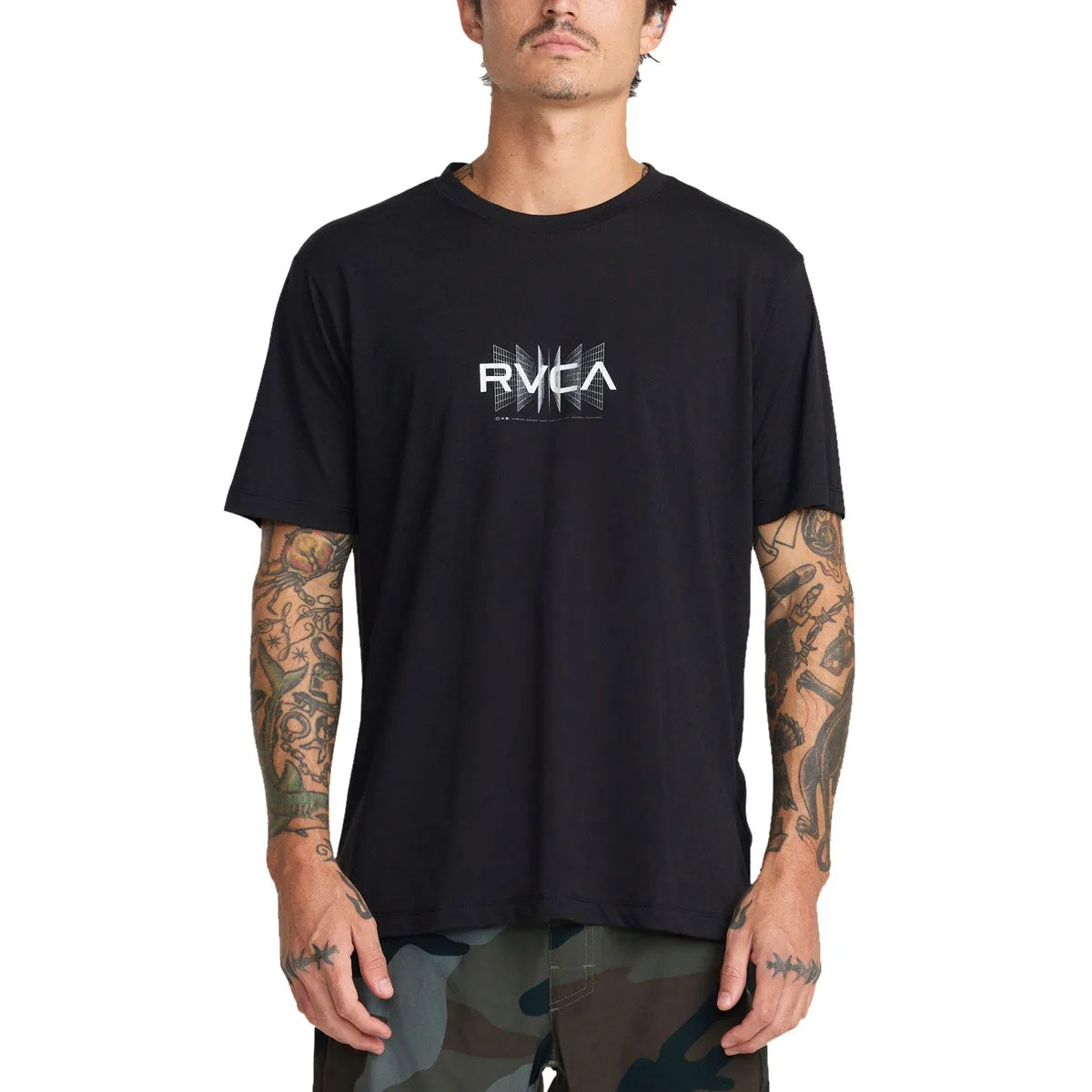 RVCA Inter RVCA T-Shirt - Black sold by CCS product image thumbnail 3