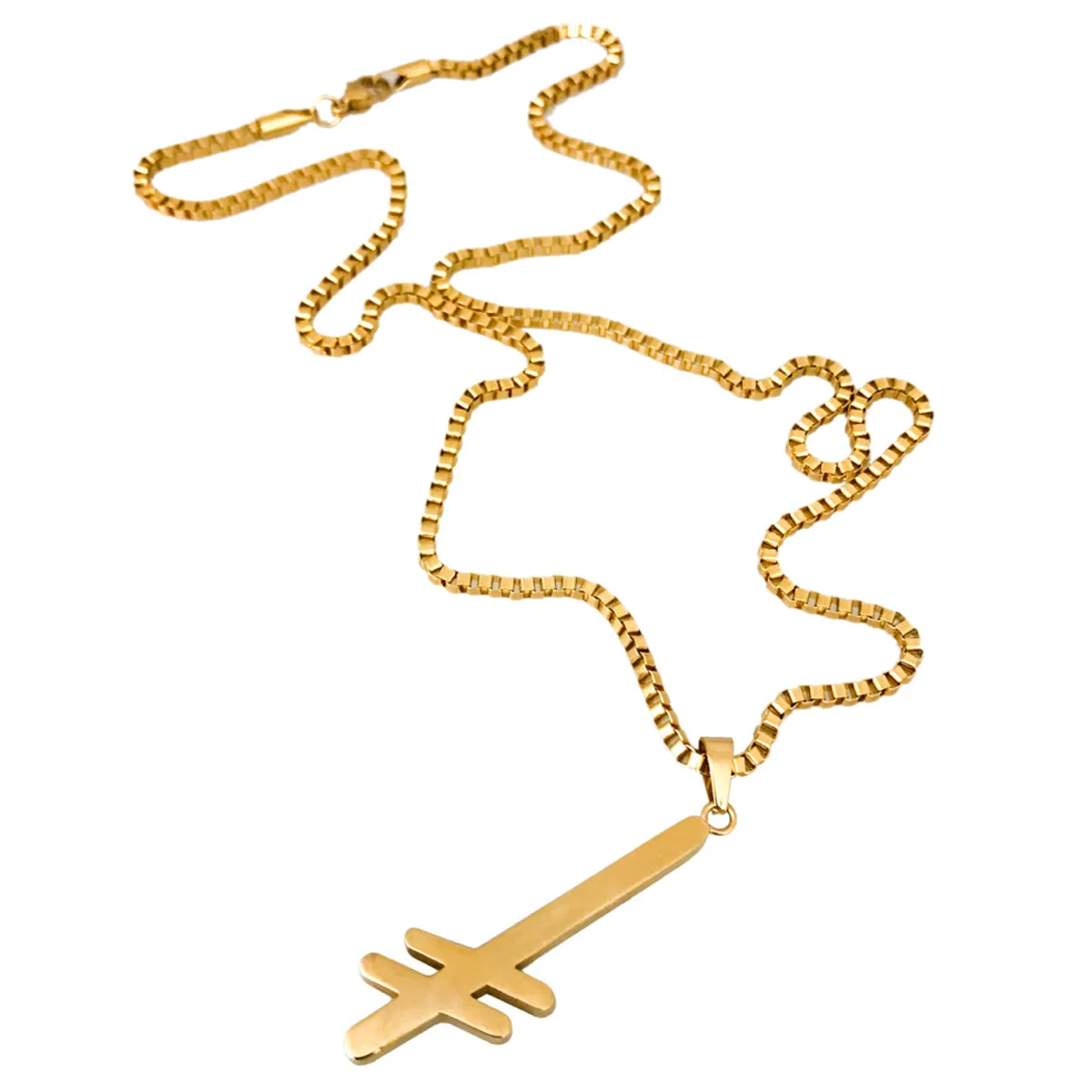 Deathwish Gang Logo Necklace - Gold sold by CCS product image thumbnail 2