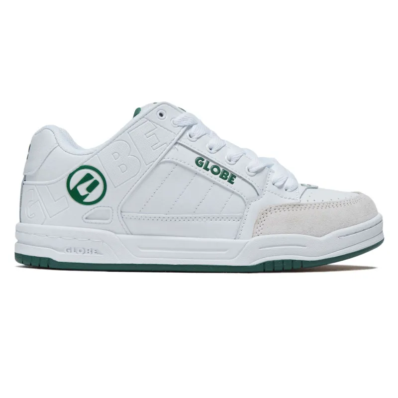 Globe Tilt Shoes - White/Green made by Globe