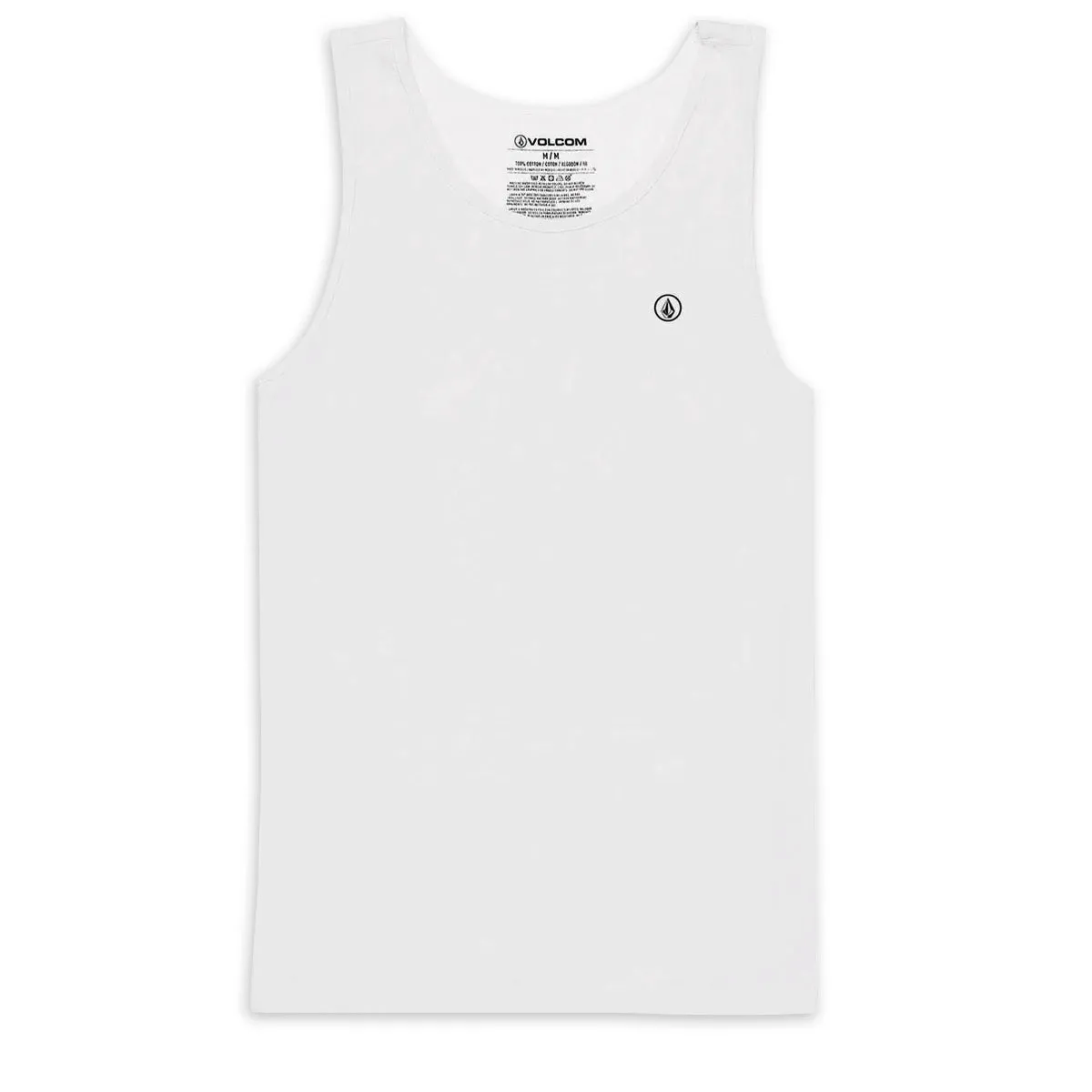 Volcom Solid Heather Tank Top - White sold by CCS