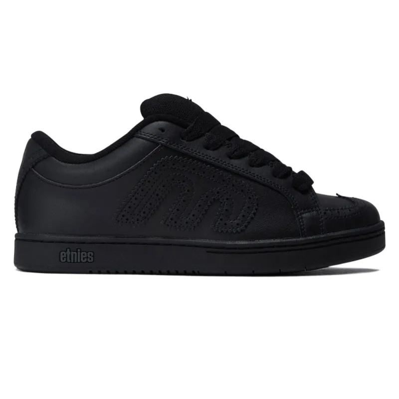 Etnies Kingpin WT Shoes - Black/Black made by Etnies