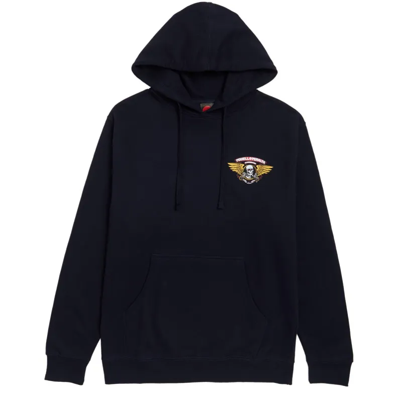 Powell-Peralta Winged Ripper Hoodie - Navy made by Powell-Peralta