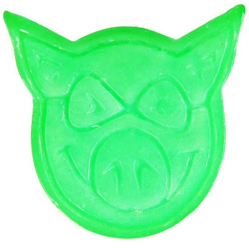 Pig Head Skate Wax - Green made by CCS