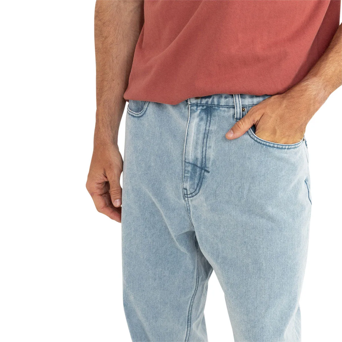Rhythm Essential Jeans - Blue sold by CCS product image thumbnail 3