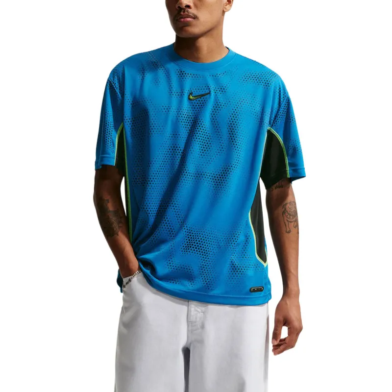 Nike SB Ishod Skate Jersey - Brilliant Blue/Black made by Nike