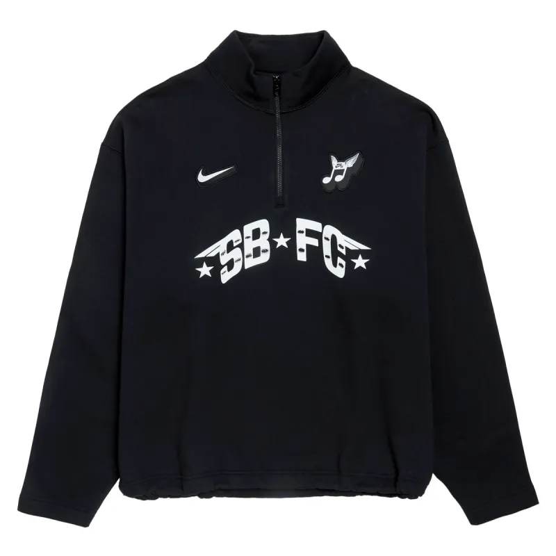 Nike SB FC WC26 Quarter Zip Sweatshirt - Black made by Nike
