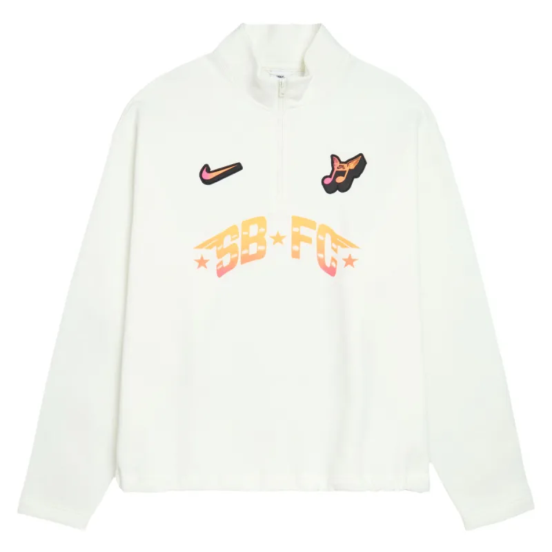 Nike SB FC WC26 Quarter Zip Sweatshirt - Sail made by Nike