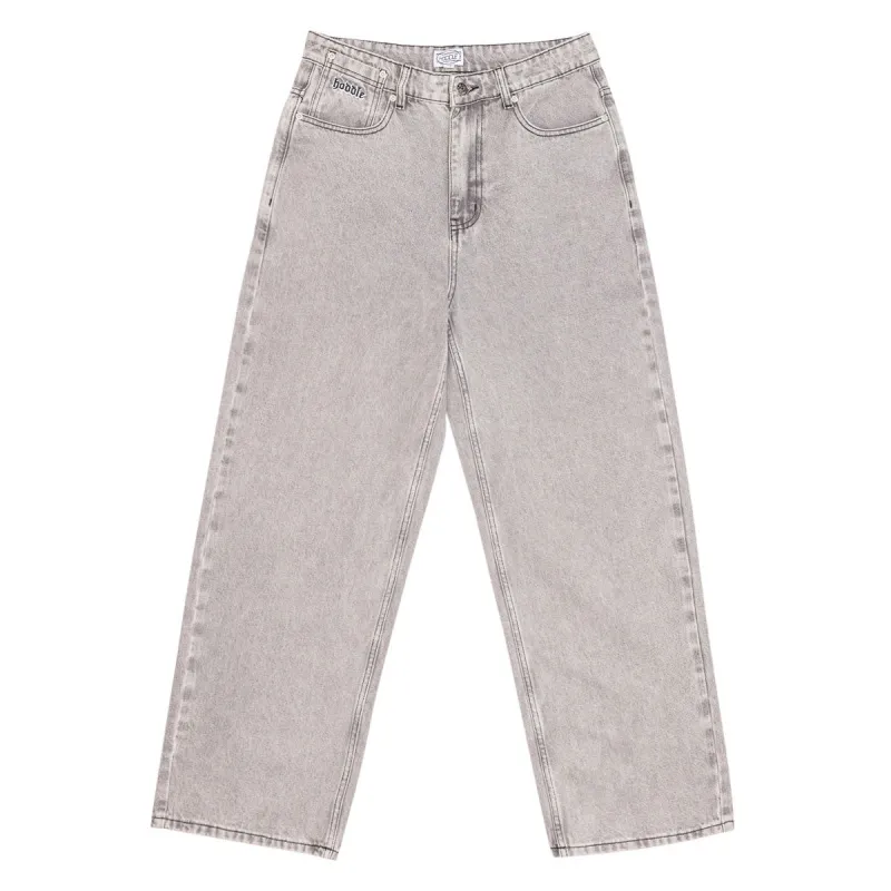 Hoddle Ranger Jeans - Light Wash Grey made by CCS