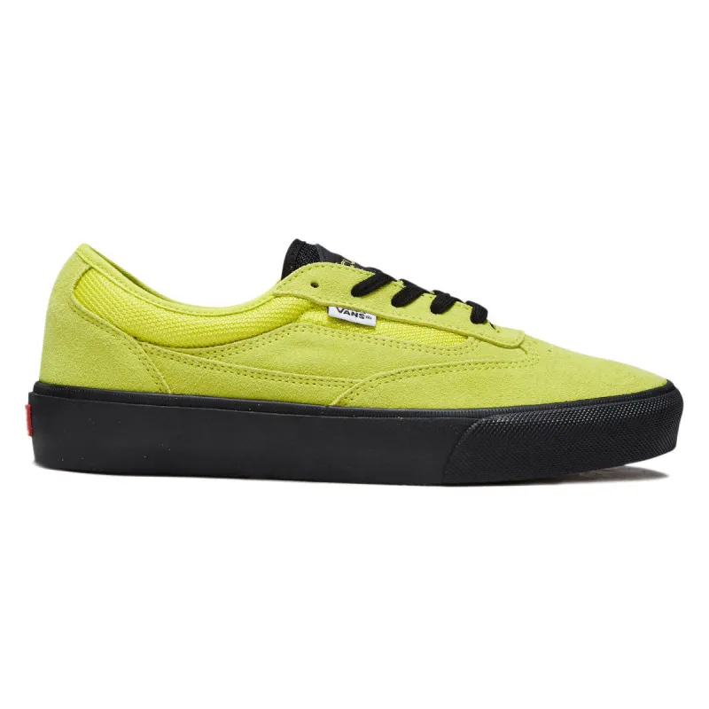 Vans Skate Curren Caples Shoes - Fluro Lime/Black made by Vans