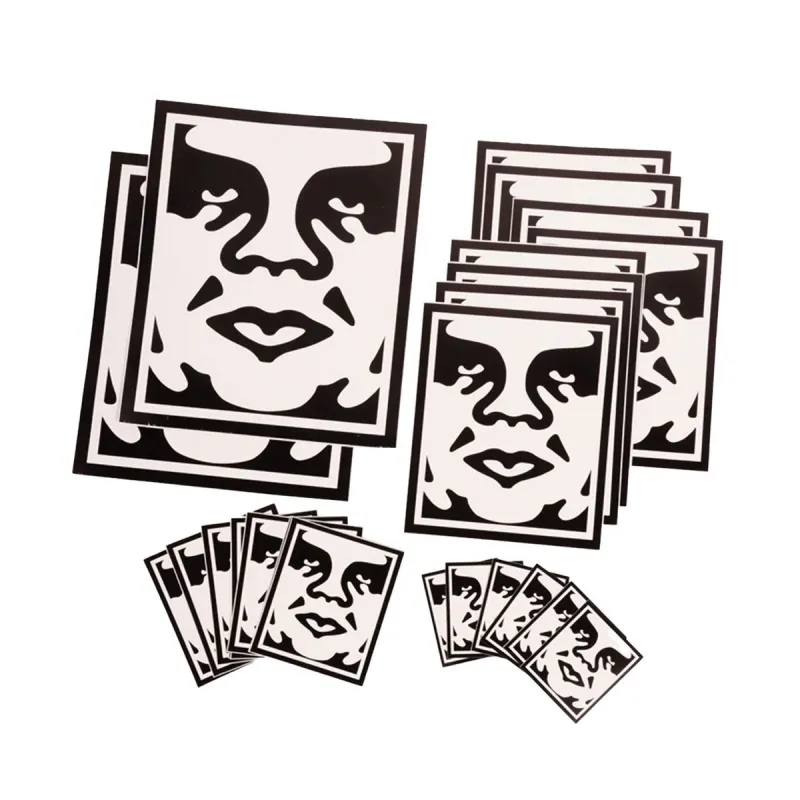 Obey II-Icon Face Pack Of Stickers - Assorted made by Obey