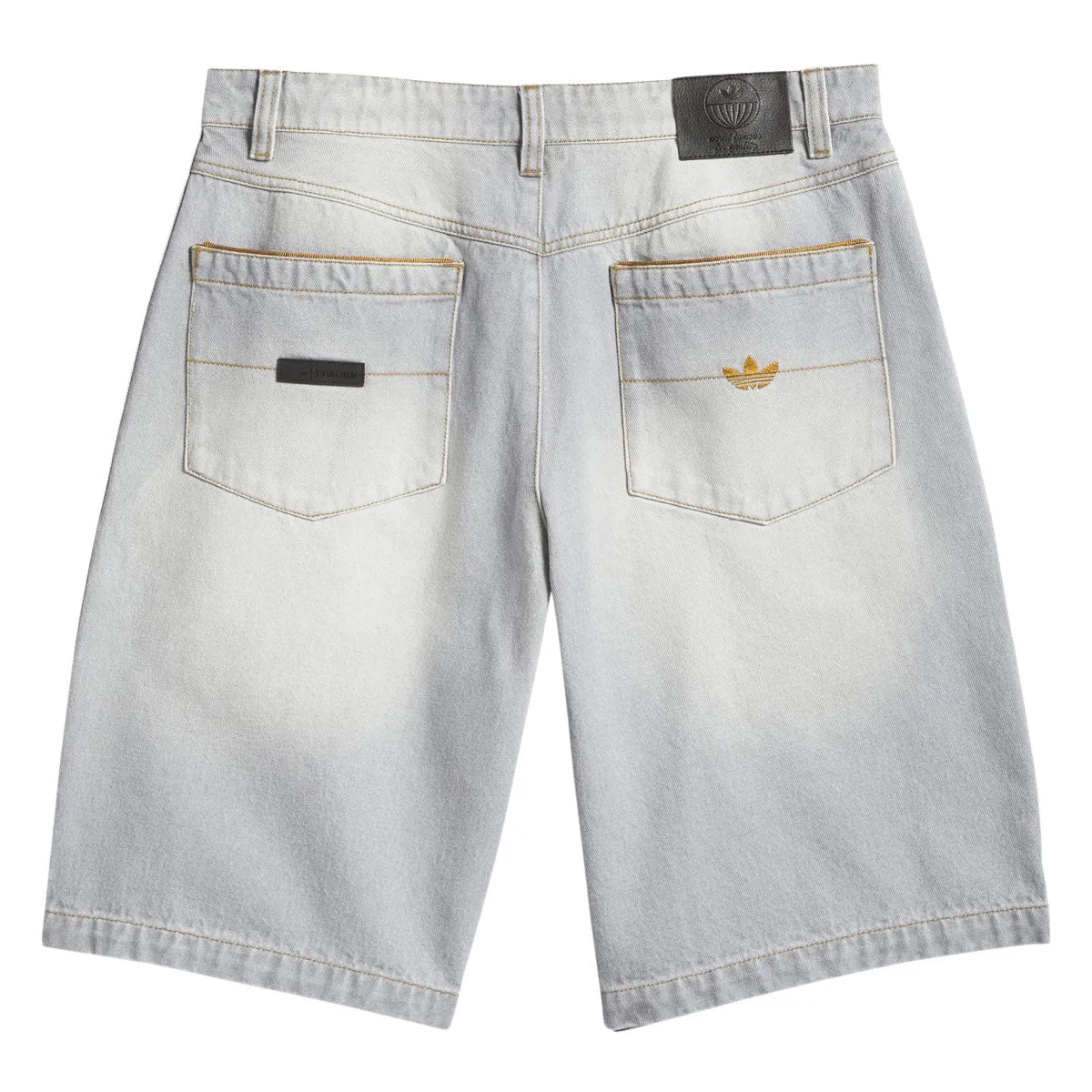 Adidas Tyshawn Washed Denim Shorts - Grey sold by CCS product image thumbnail 2