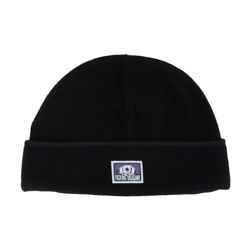 Fucking Awesome Micro Fleece Beanie - Black made by Fucking Awesome