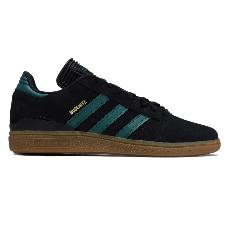 Adidas Busenitz Shoes - Core Black/Court Green/Gum made by Adidas
