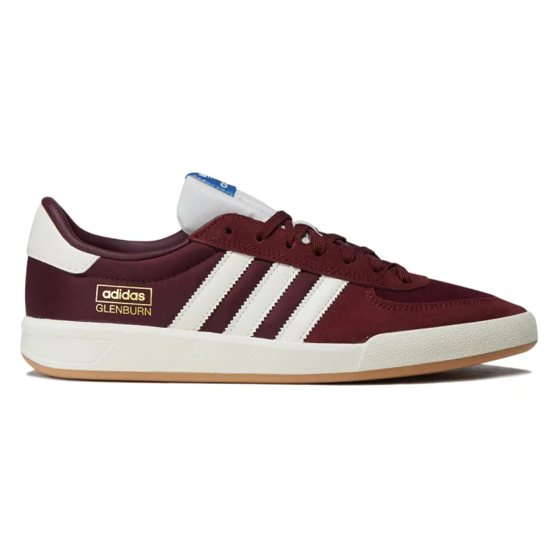 Adidas Glenburn Shoes - Shadow Red/Maroon/Core White made by Adidas