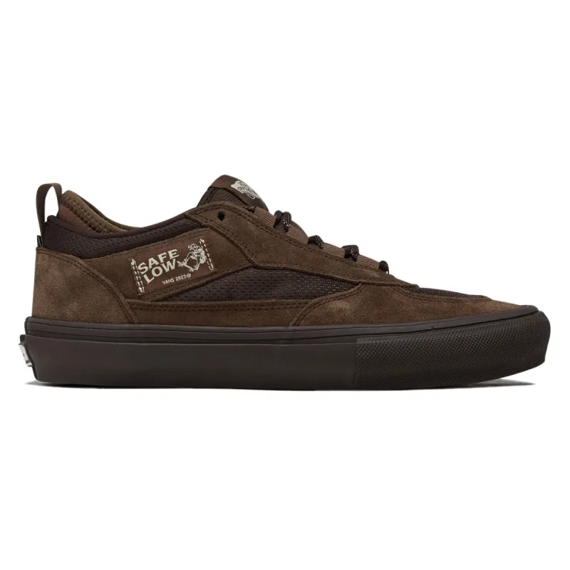 Vans Skate Safe Low Shoes - Chocolate made by Vans