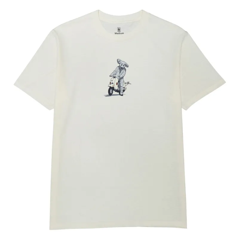Girl Mouse Scooter T-Shirt - White made by CCS