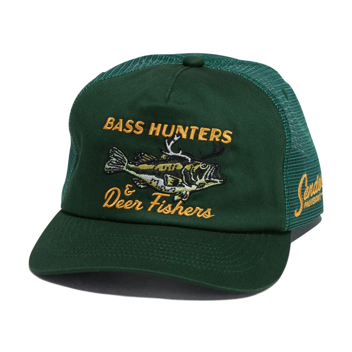 Sendero Deer Fishers Trucker Hat - Green sold by CCS