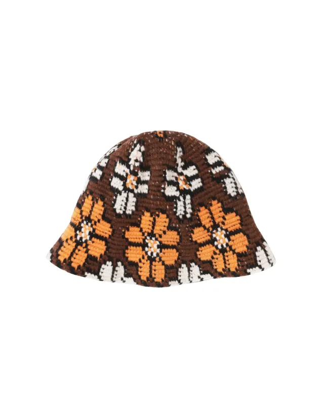 Hand Knitted Bucket Hat made by Vowels