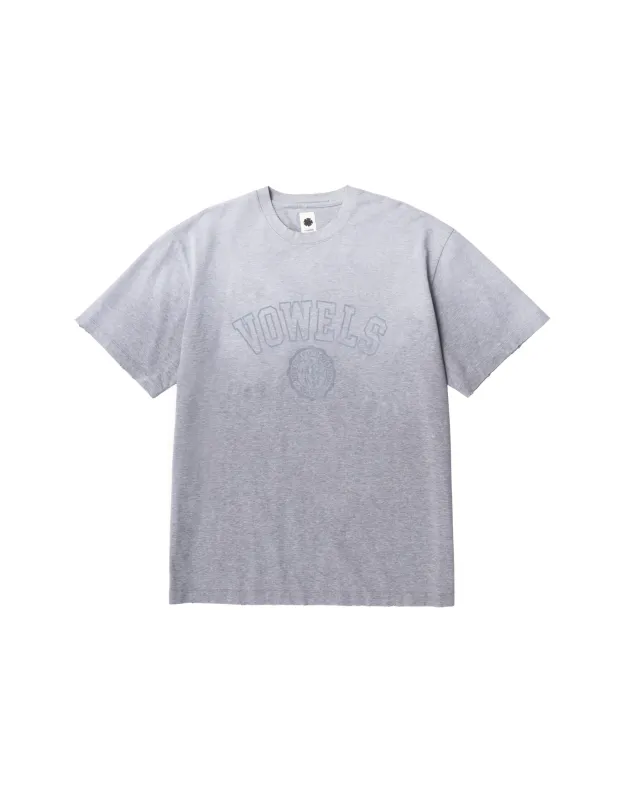 Faded Collegiate Tee sold by Vowels