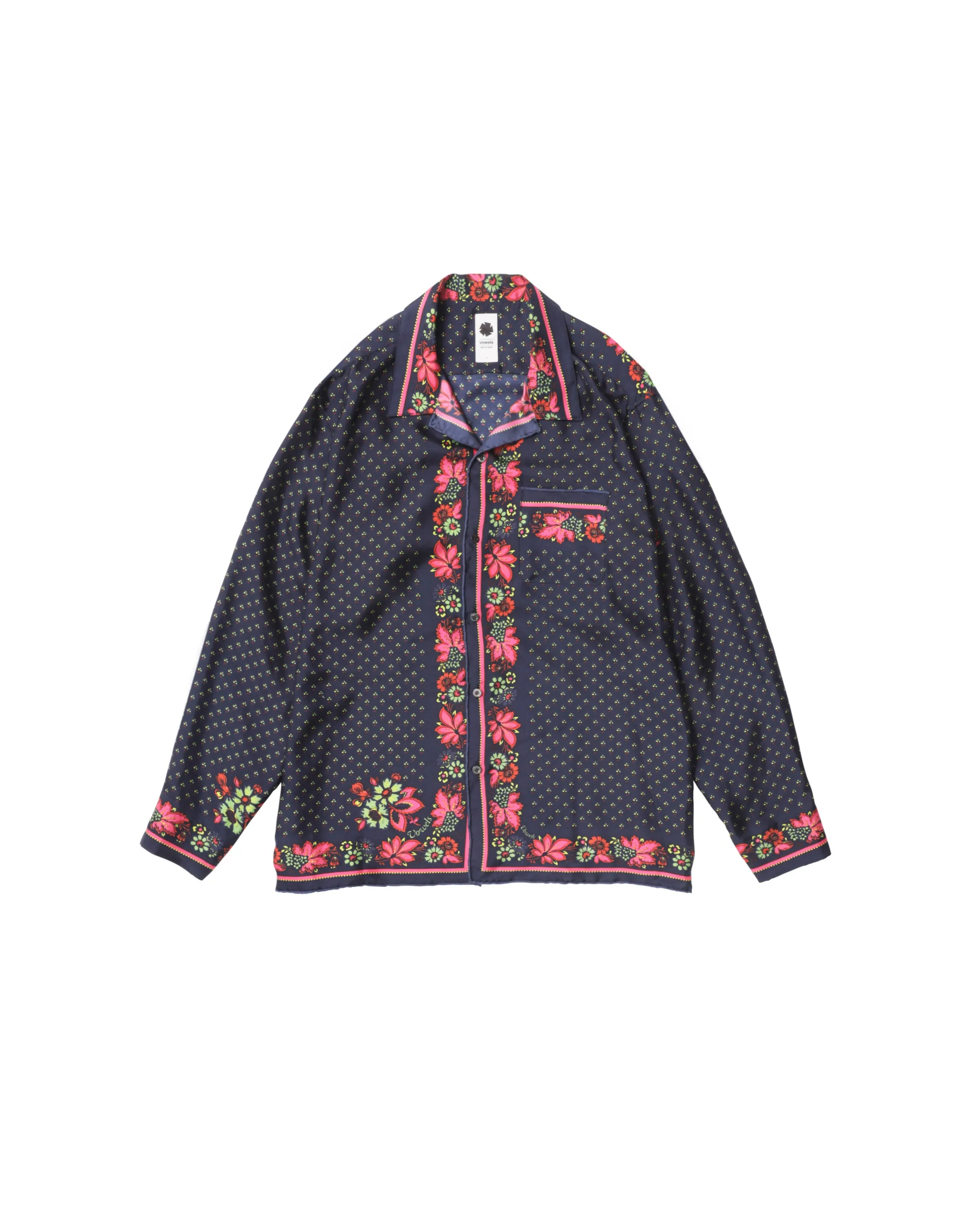 Longsleeve Silk Scarf Shirt sold by Vowels