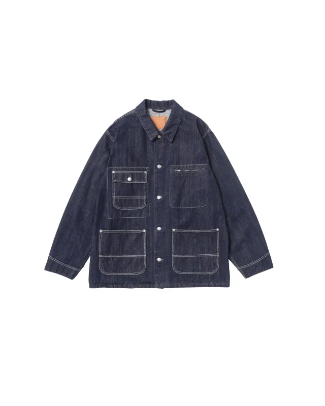 Denim Chore Jacket made by Vowels