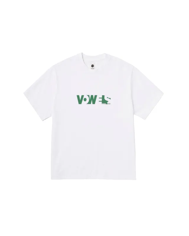 Overall Tee sold by Vowels