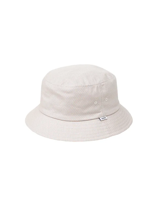Silk Checkered Bucket Hat made by Vowels