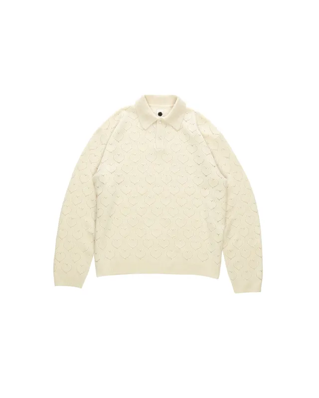 Eyelet Polo sold by Vowels