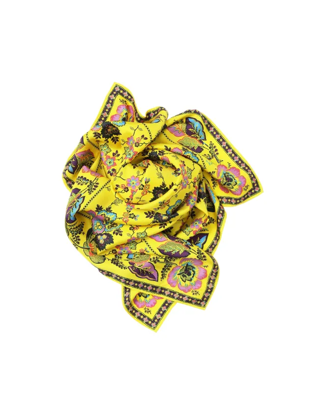 Silk Scarf made by Vowels