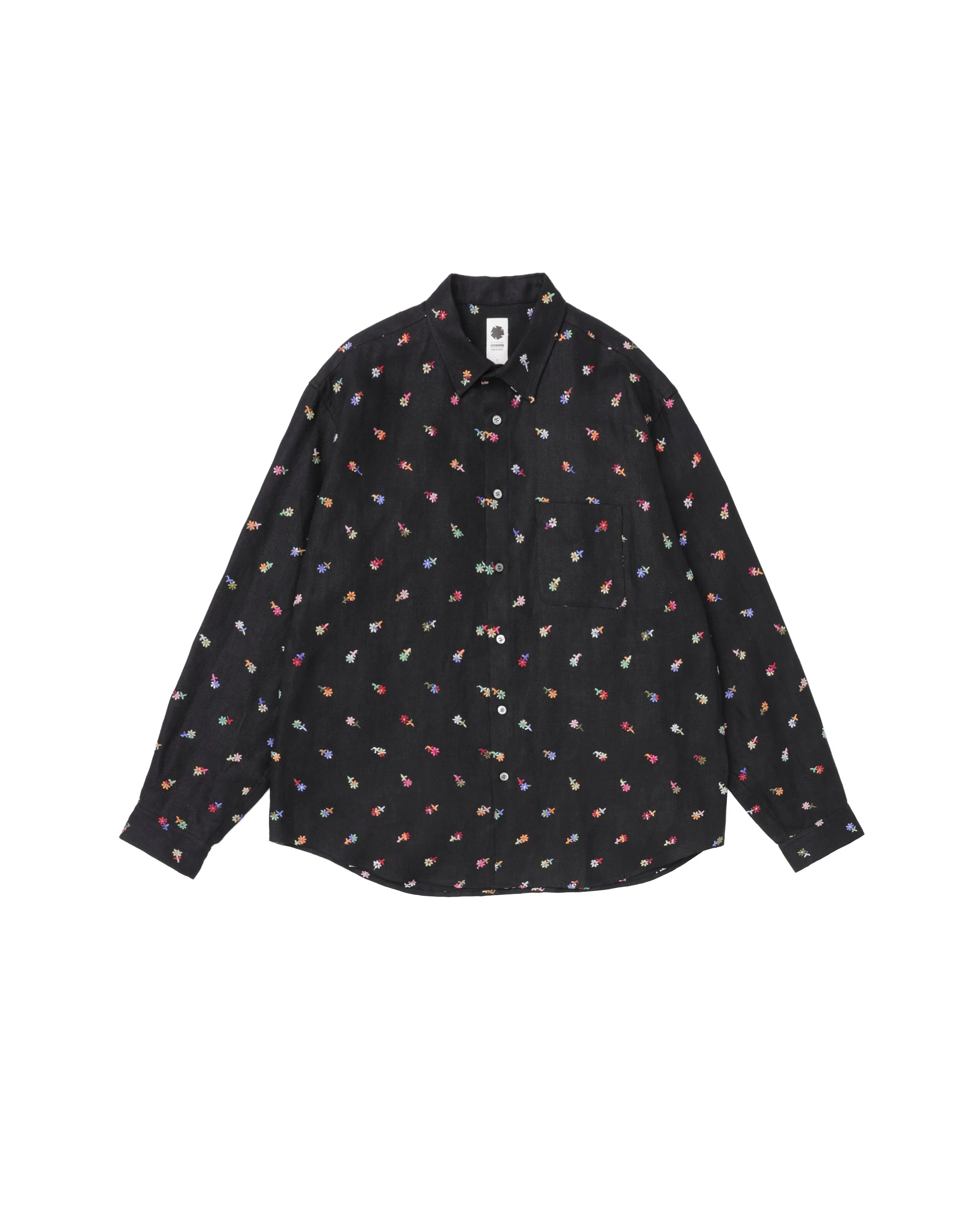 Floral Embroidered Overshirt sold by Vowels product image thumbnail 2