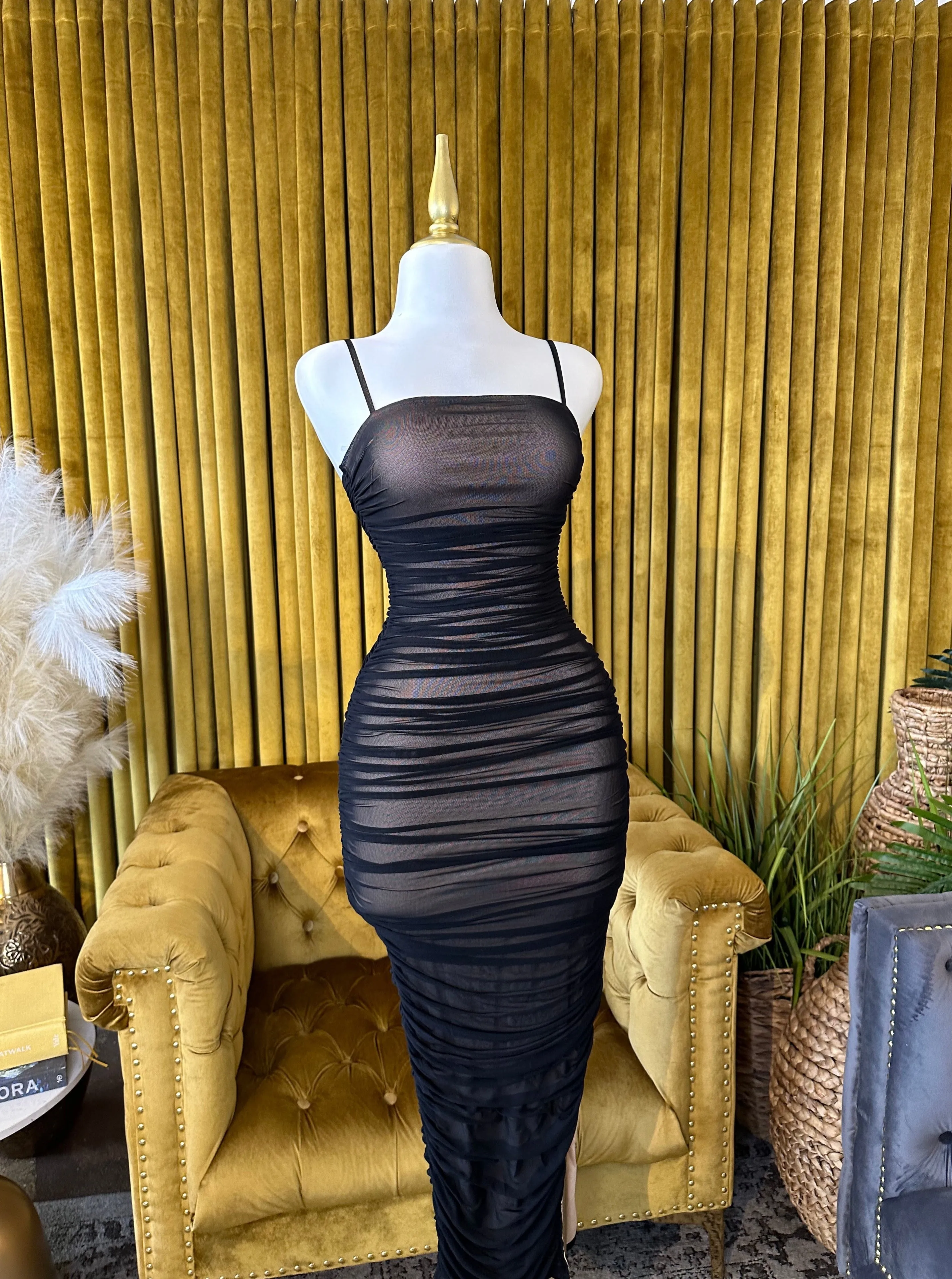 Amour Dress - Black sold by Valemi Boutique product image thumbnail 2