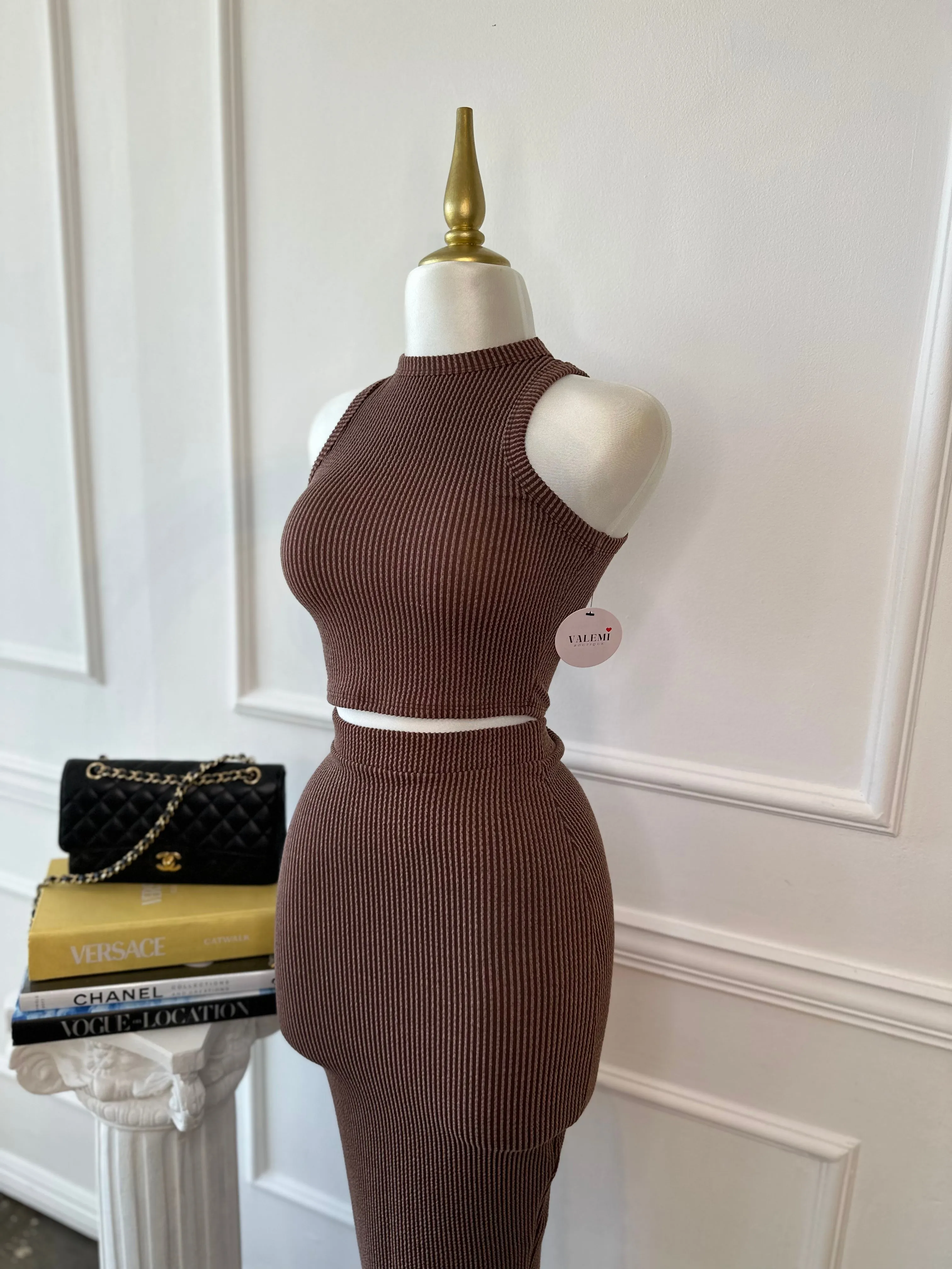 Bonita Set - Brown sold by Valemi Boutique product image thumbnail 2