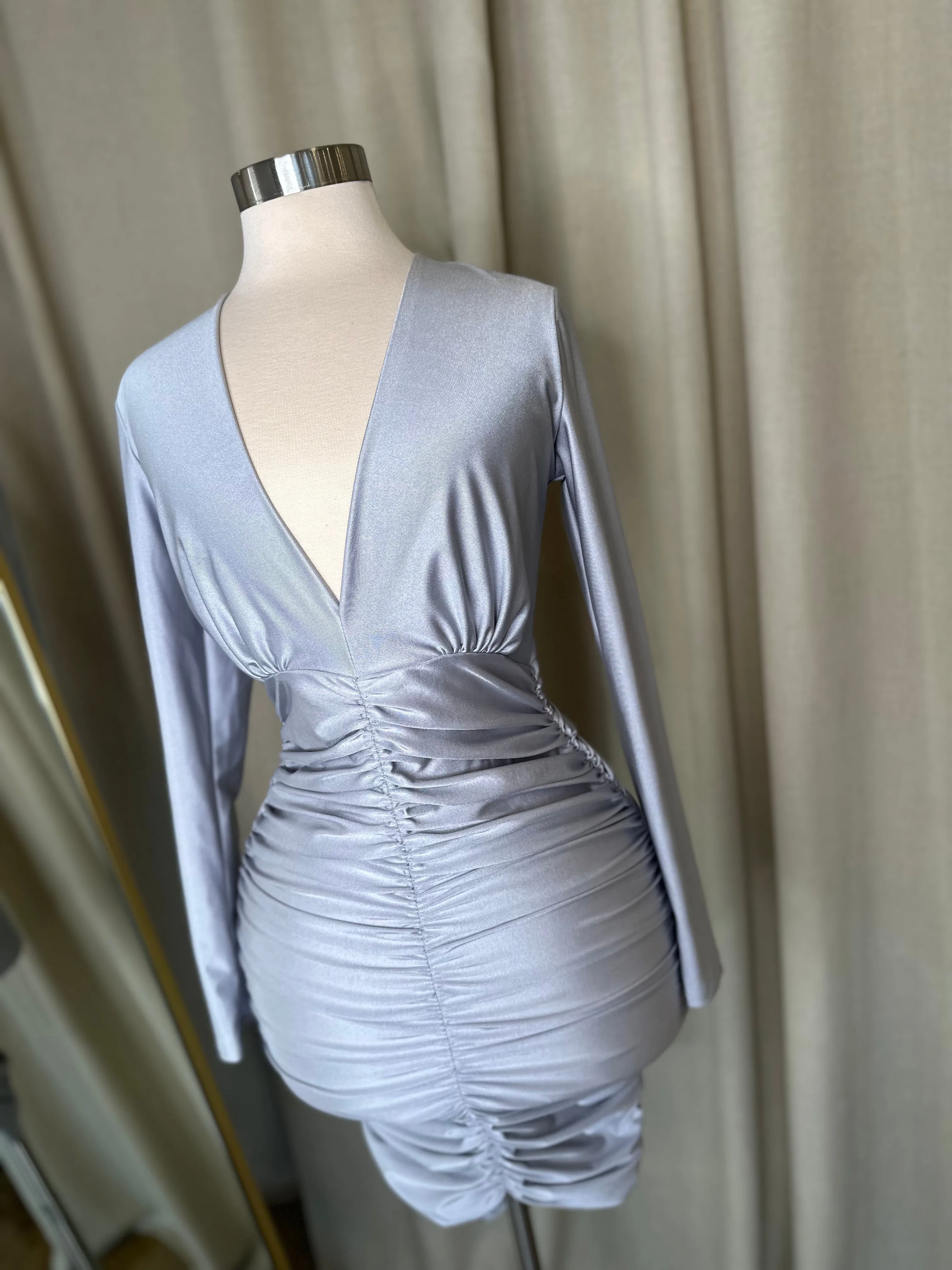Platinum Dress sold by Valemi Boutique product image thumbnail 2