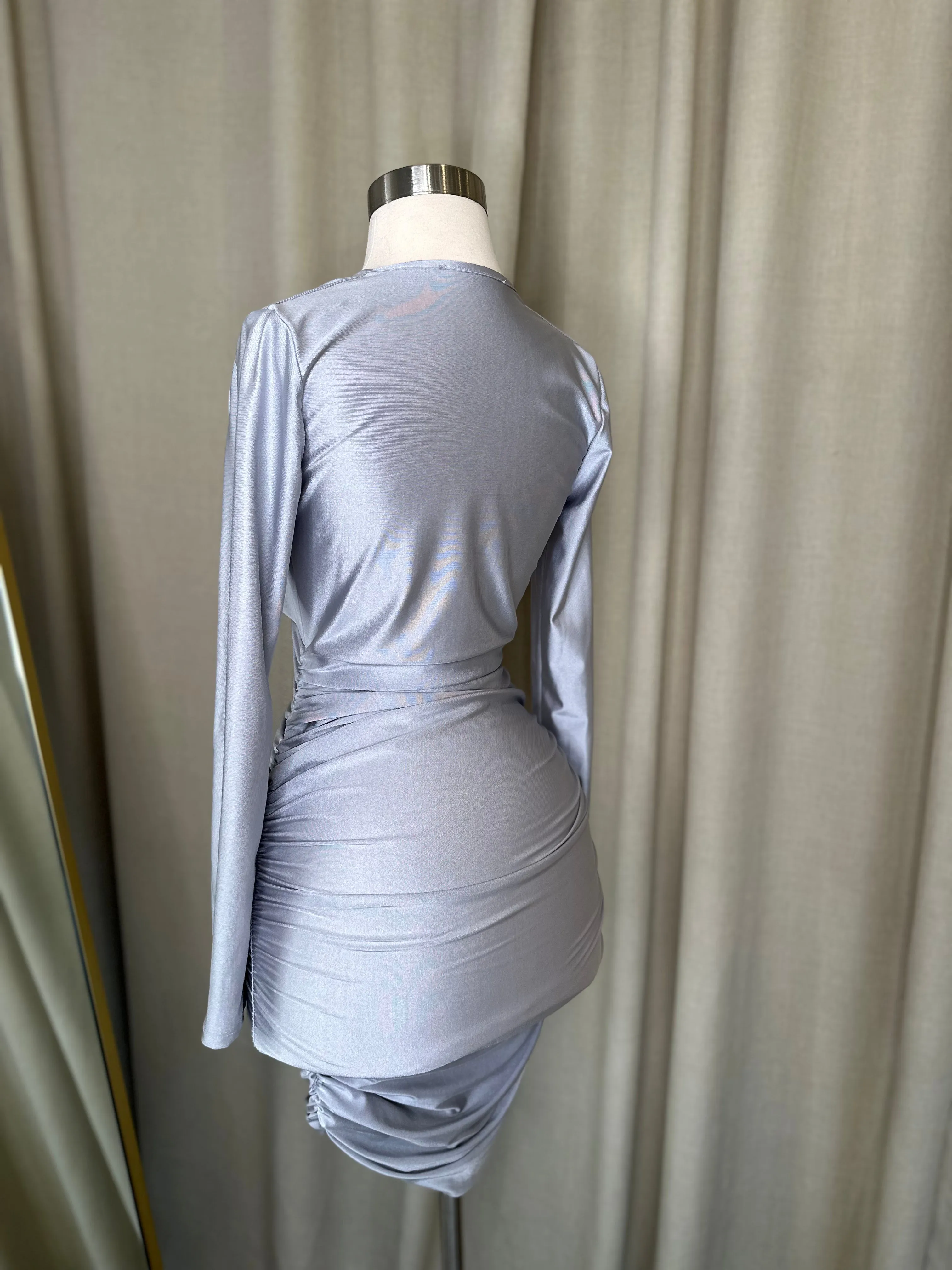 Platinum Dress sold by Valemi Boutique product image thumbnail 4